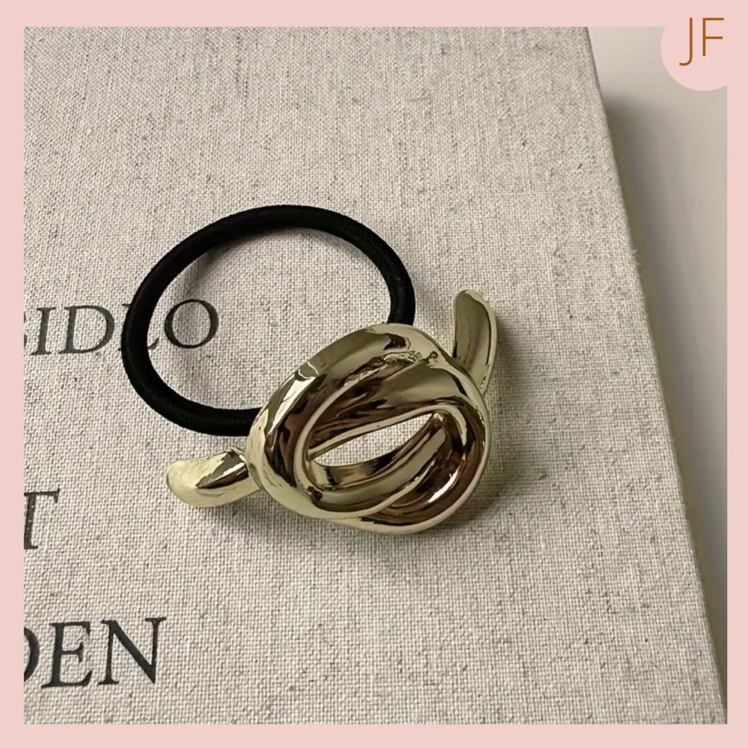 Pony Cuff Hair Metálico Giro 