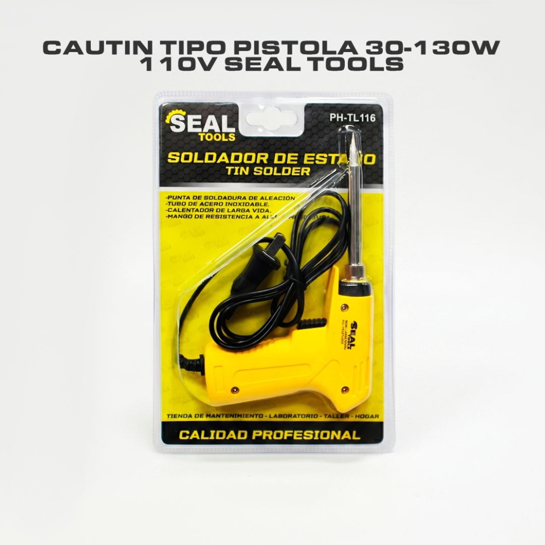 CAUTIN TIPO PISTOLA 30-130W 110V SEAL TOOLS