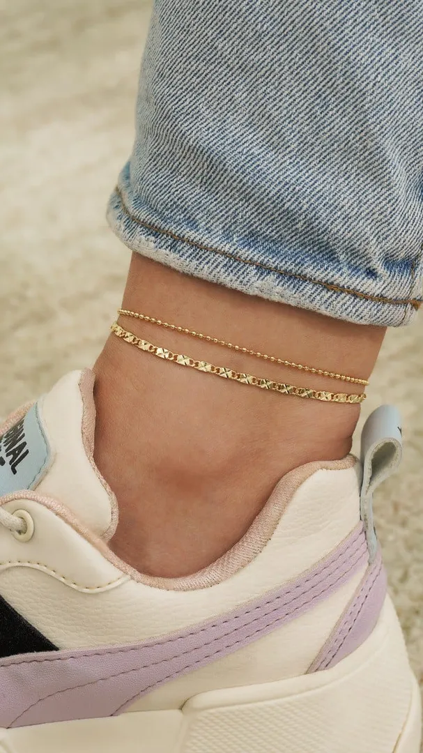 Tobillera destellos 23cm + extensor 