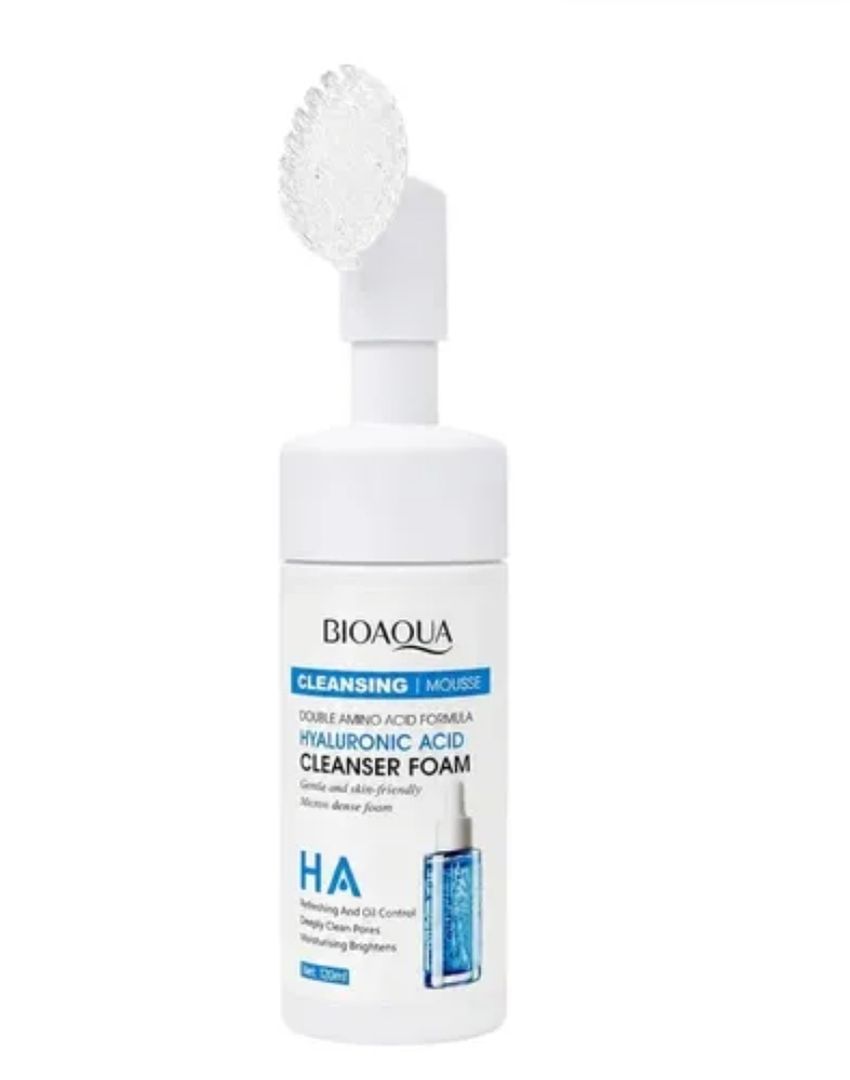 234A -JABON ESPUMA CON CEPILLO ACIDO HIALURONICO 