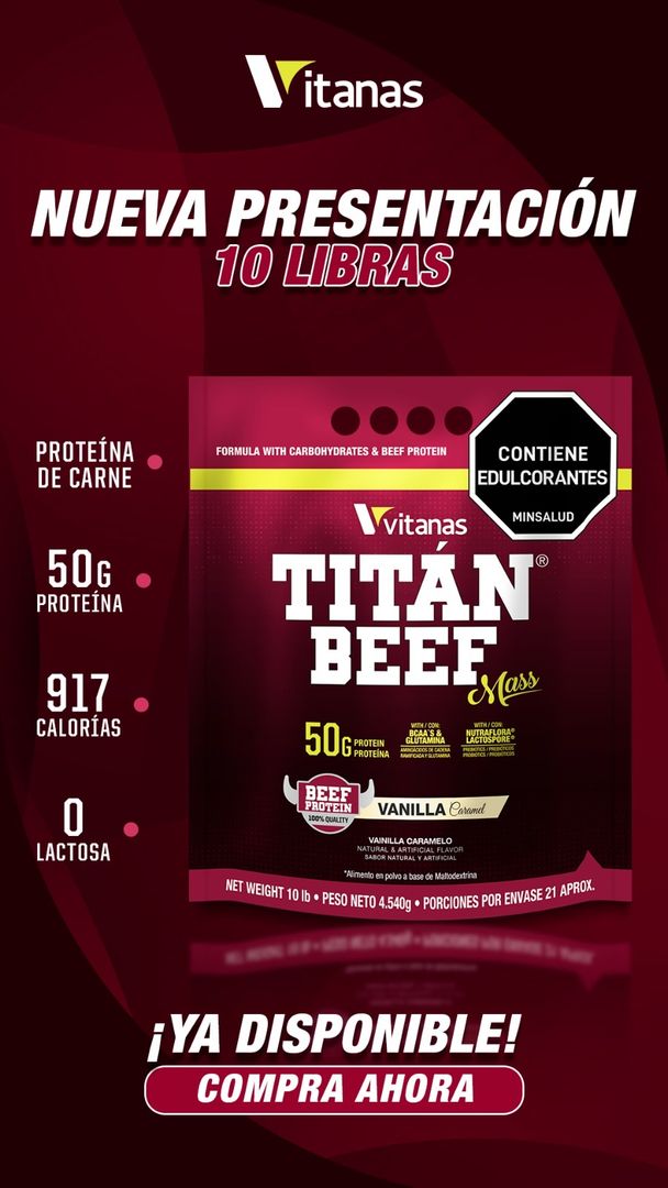 titan beef mass 10 libras