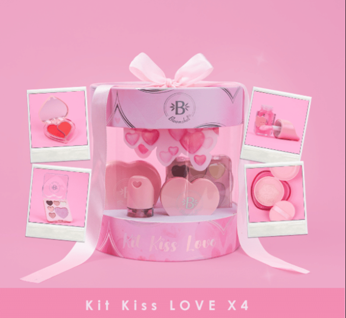Kit kiss love x 4