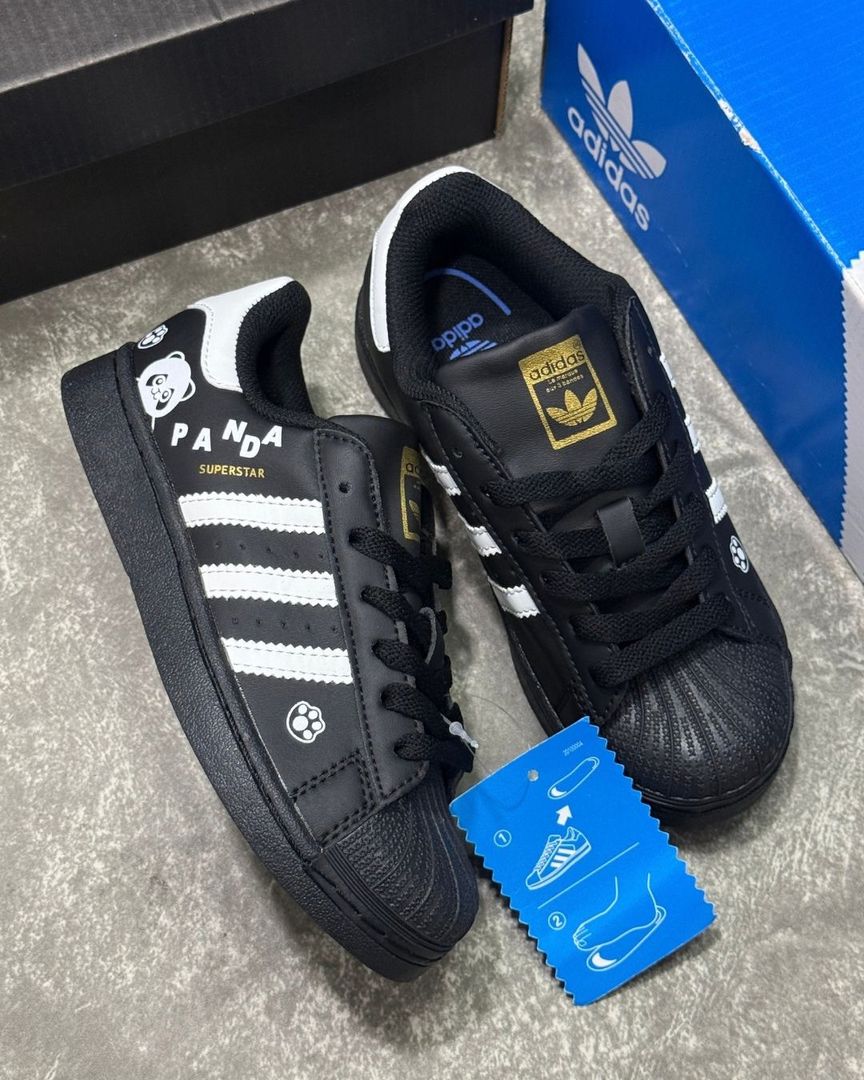 SUPERSTAR PANDA NEGRO BLANCO 1.1