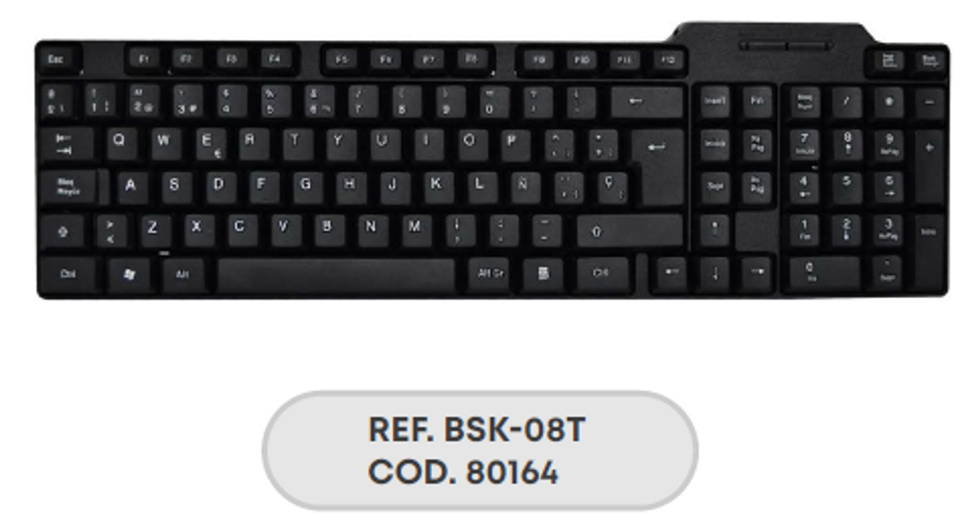 TECLADO BASIK TECH USB