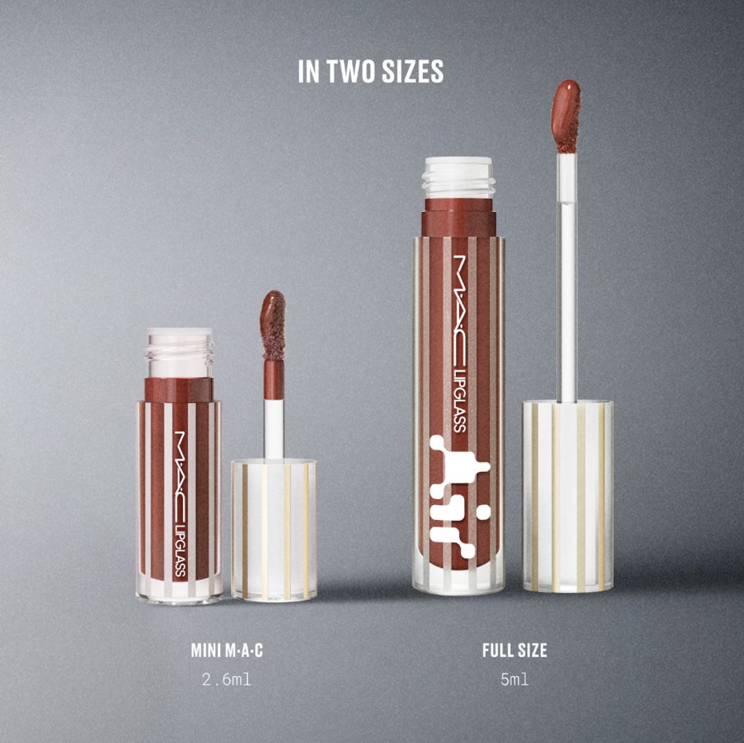 LIPGLASS AIR NON-STICKY GLOSS AIR ON STICKY GLOSS MINI MAC