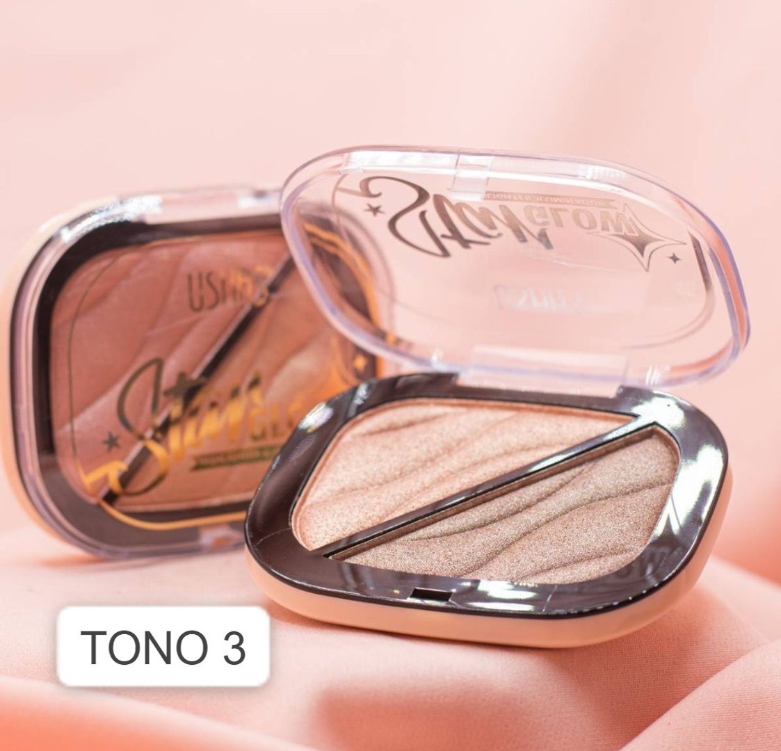 Iluminador Duo Star Glow Ushas 