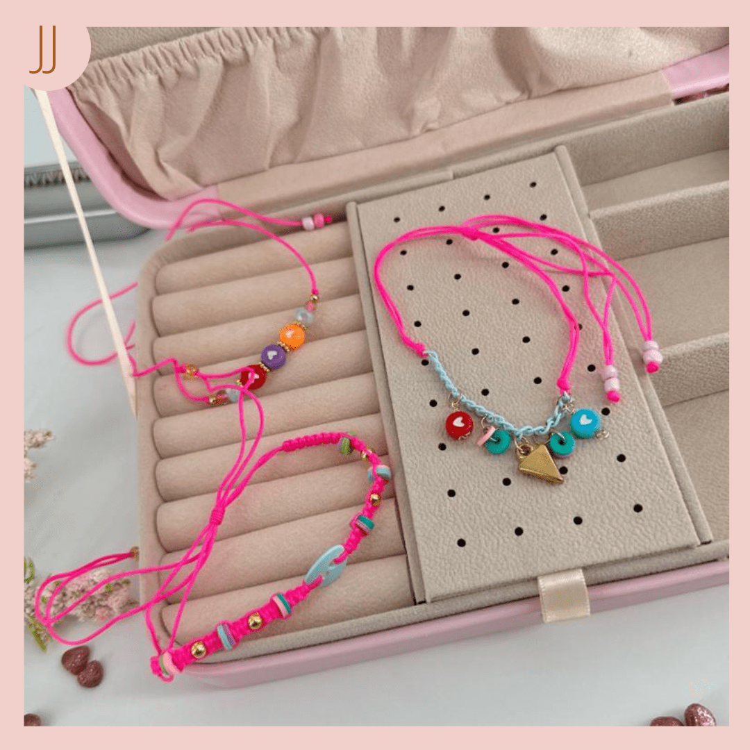 Tobilleras x 3 Un Fucsia 