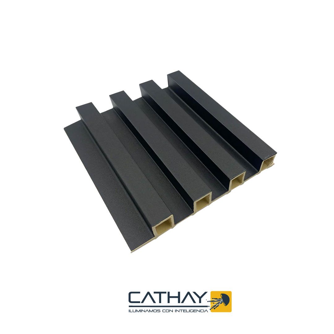 WPC INTERIOR NEGRO VETEADO 