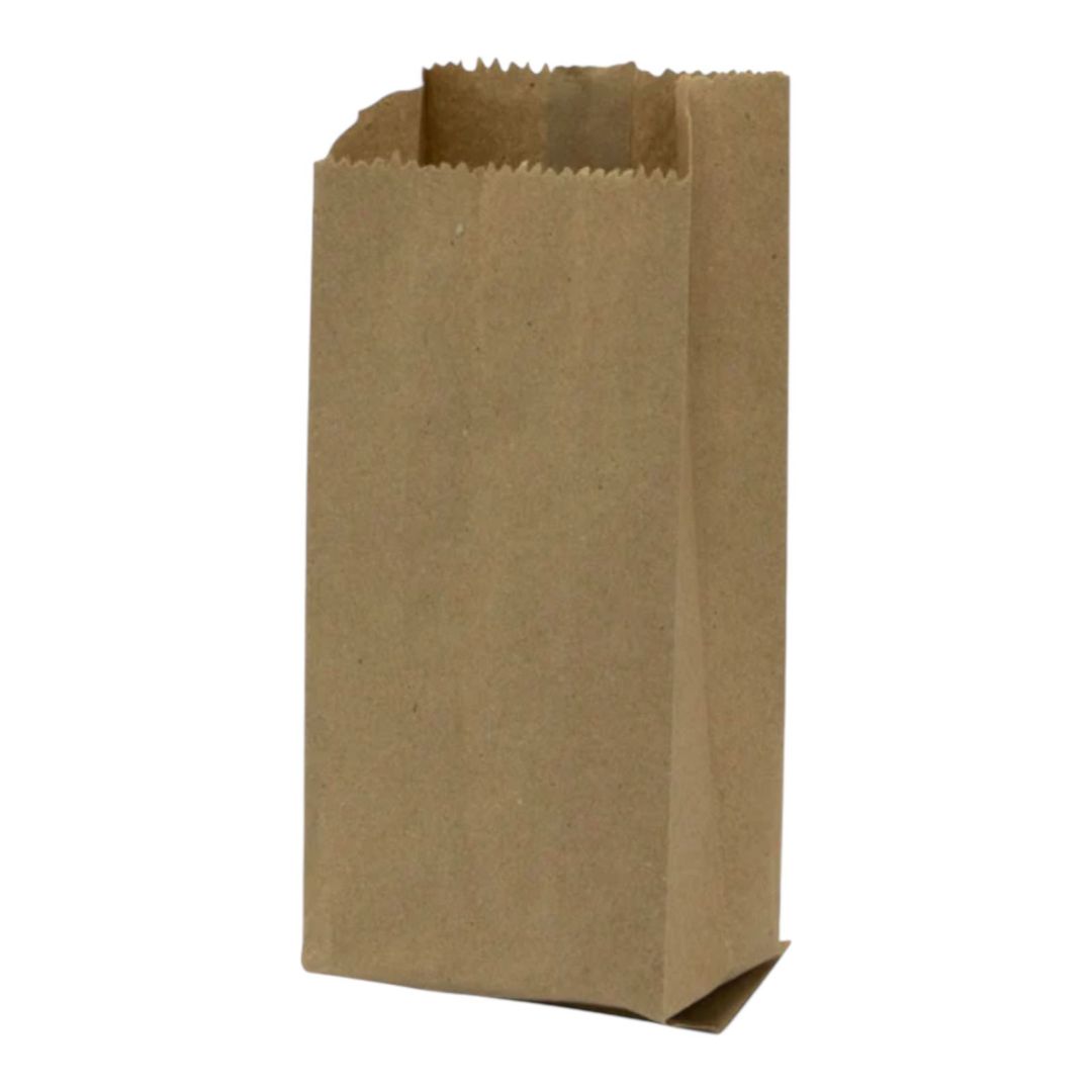 F. BOLSA PAPEL KRAFT DE 3 LIBRAS PAQ. X 100 UND 