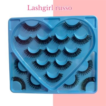 Imagen del producto Volumen russo corazón x9 pares