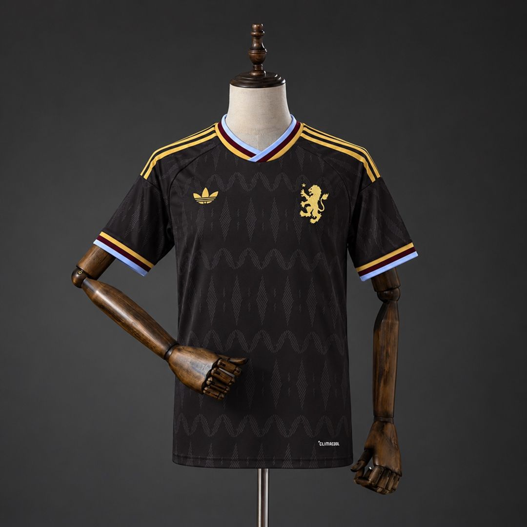 Aston Villa 2026-27 Manga Corta Fan