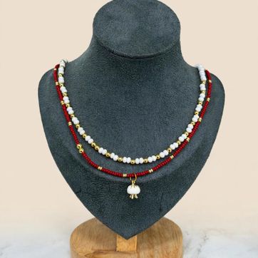 Imagen del producto Collar Tejido Mostacilla 