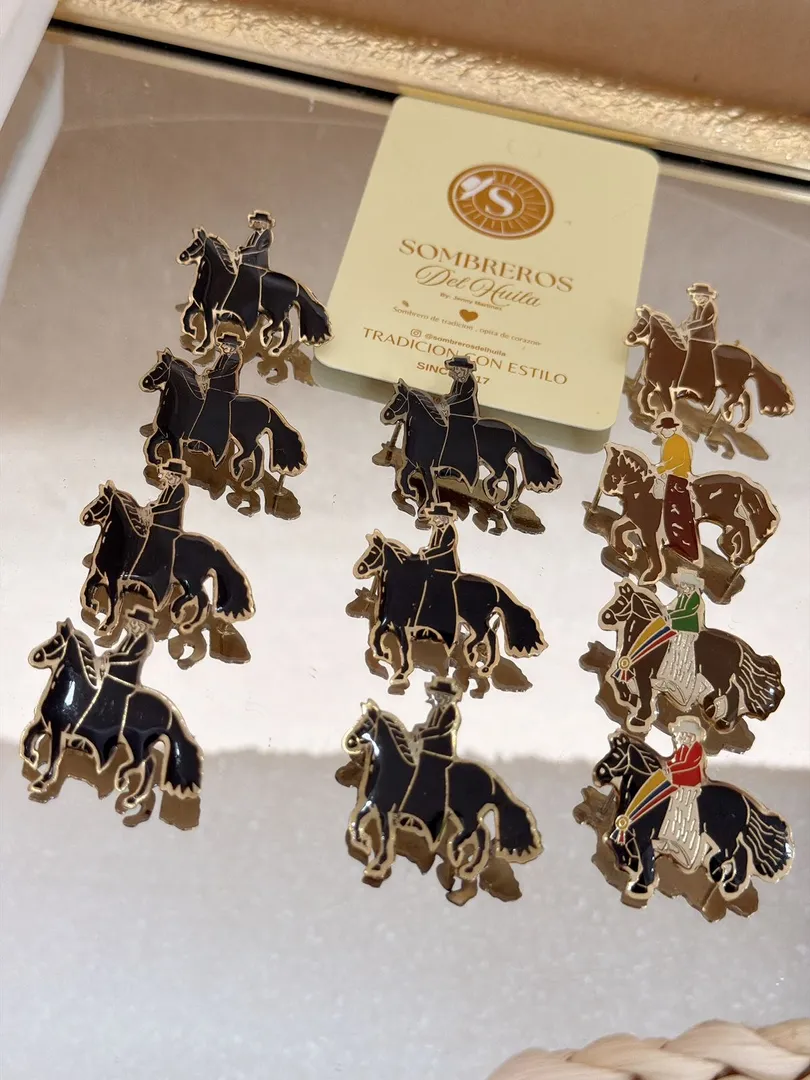 PIN CABALLO JINETE