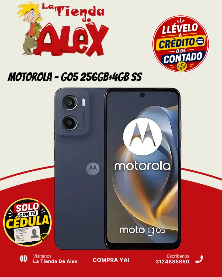 MOTOROLA - G05 256GB+4GB 