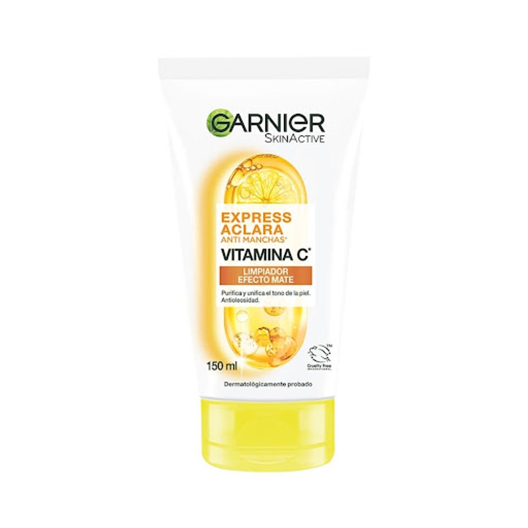 LIMPIADOR FACIAL EFECTO MATE VITAMINA C 150ML GARNIER