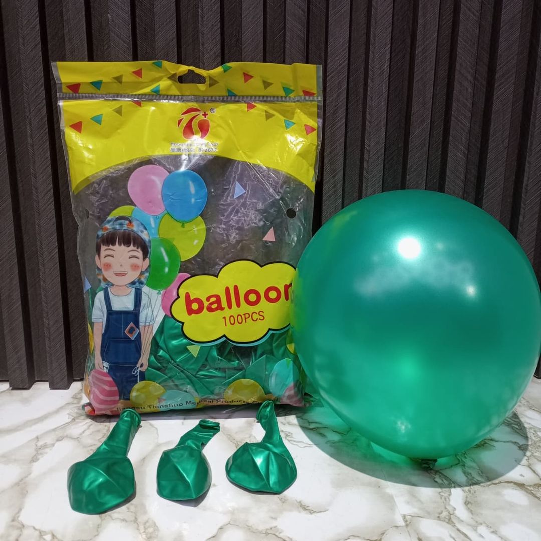GLOBO R12  VERDE ESMERALDA SATINADA