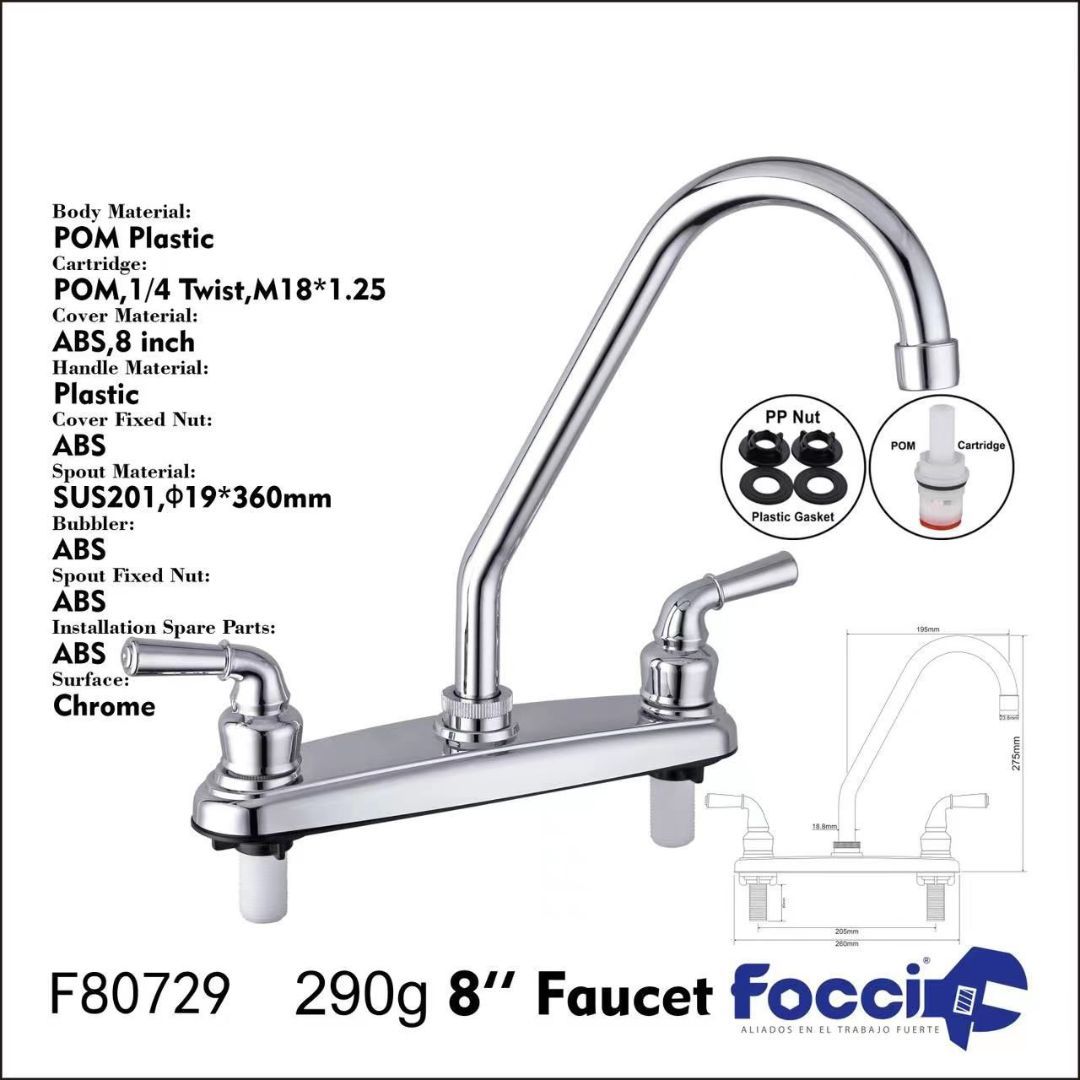 MEZCLADOR LAVAPLATOS MESA PALANCA FOCCI