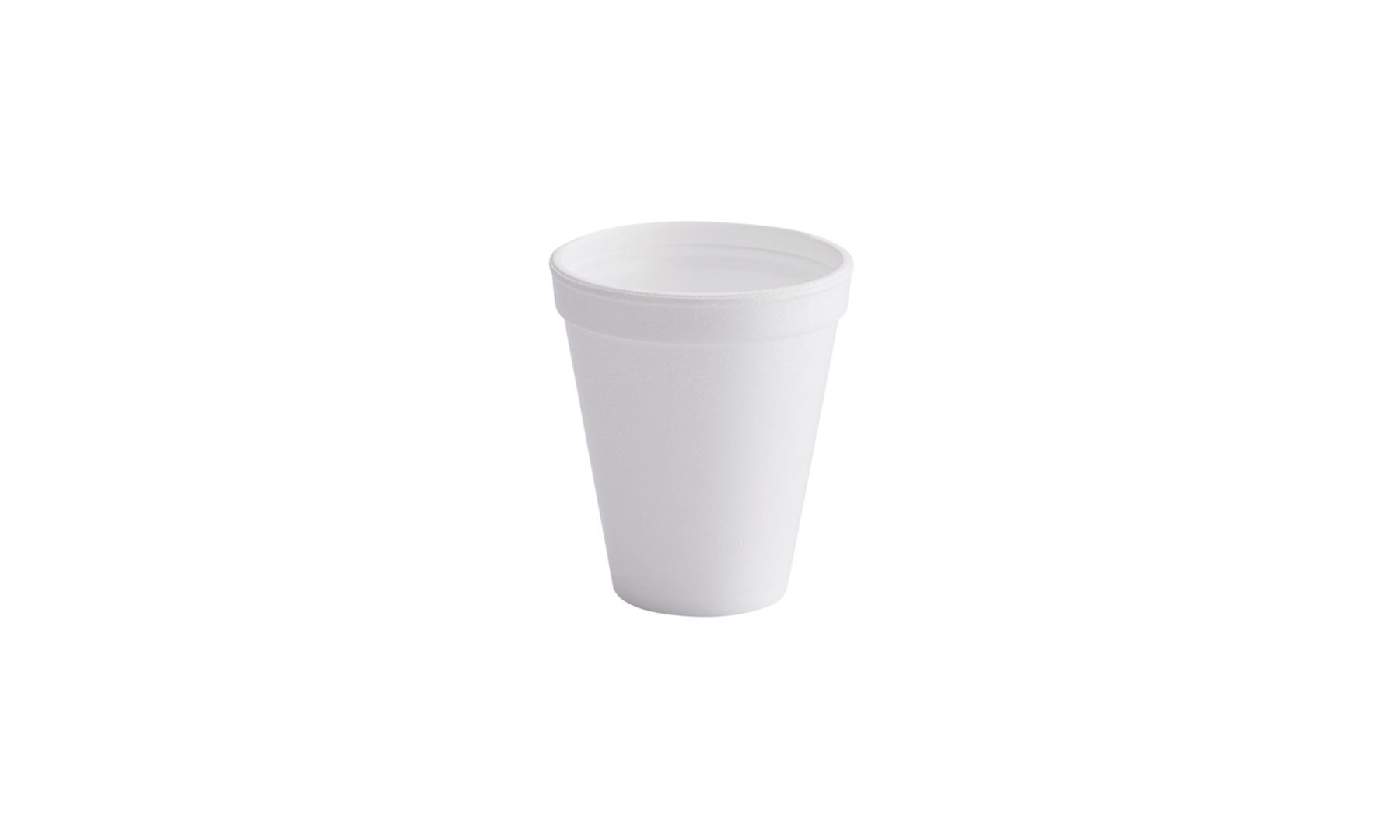   Y. VASO ESPUMADO 8 OZ BLANCO PQ X 20 UND 