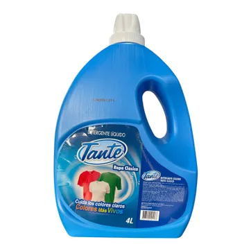 Imagen del producto L. DETERGENTE LIQUIDO ROPA CLASICA TANTE X 4 LITROS