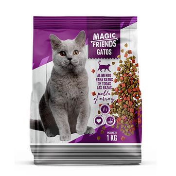 Imagen del producto Alimento Para Gatos Magic Friends 1kg