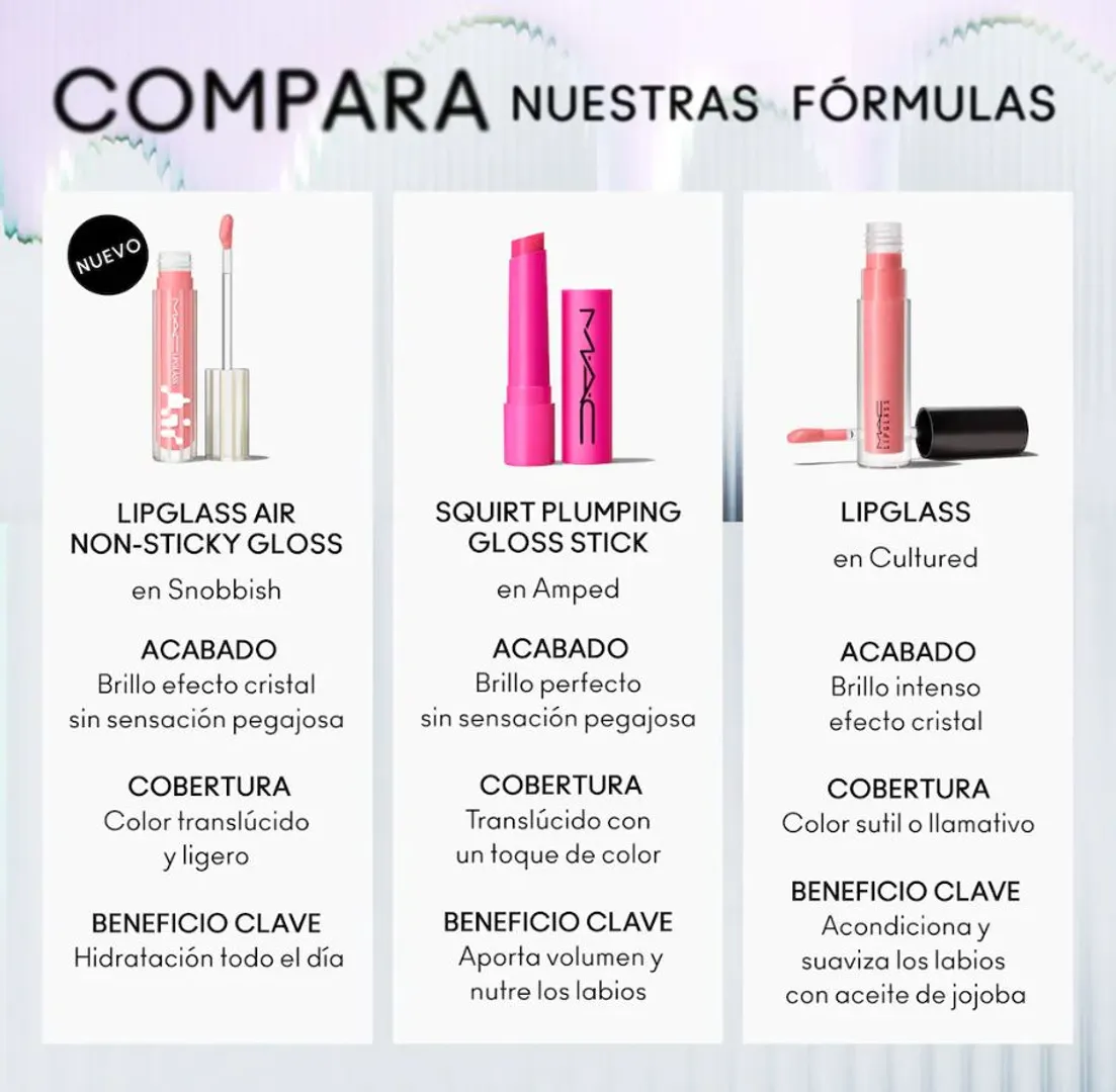 MAC LIPGLASS AIR NON STICKY GLOSS