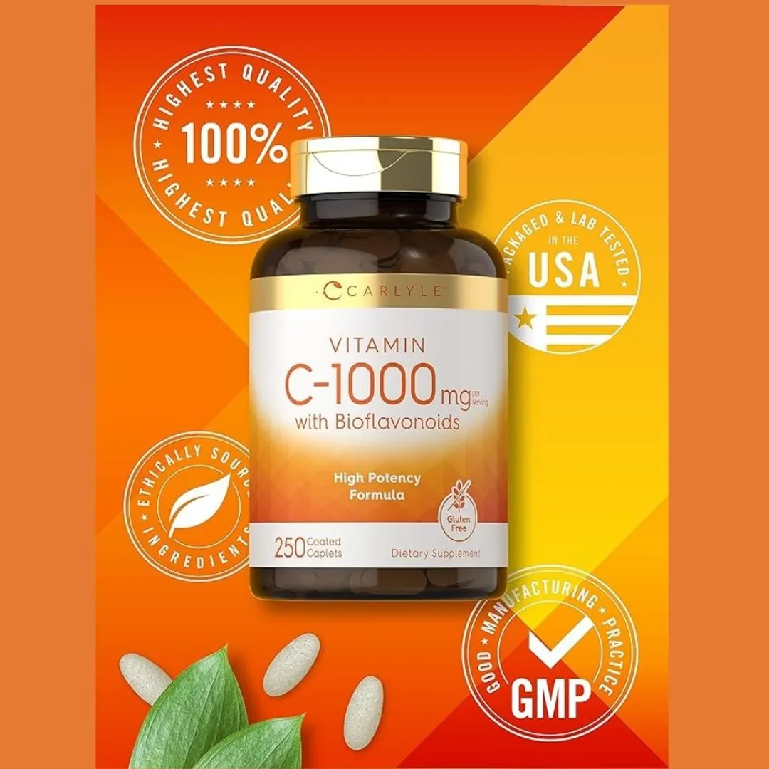 Vitamina C 1000 MG 250 cap CARLYLE