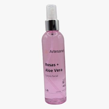 Imagen del producto TÓNICO FACIAL DE ROSAS Y ALOE VERA