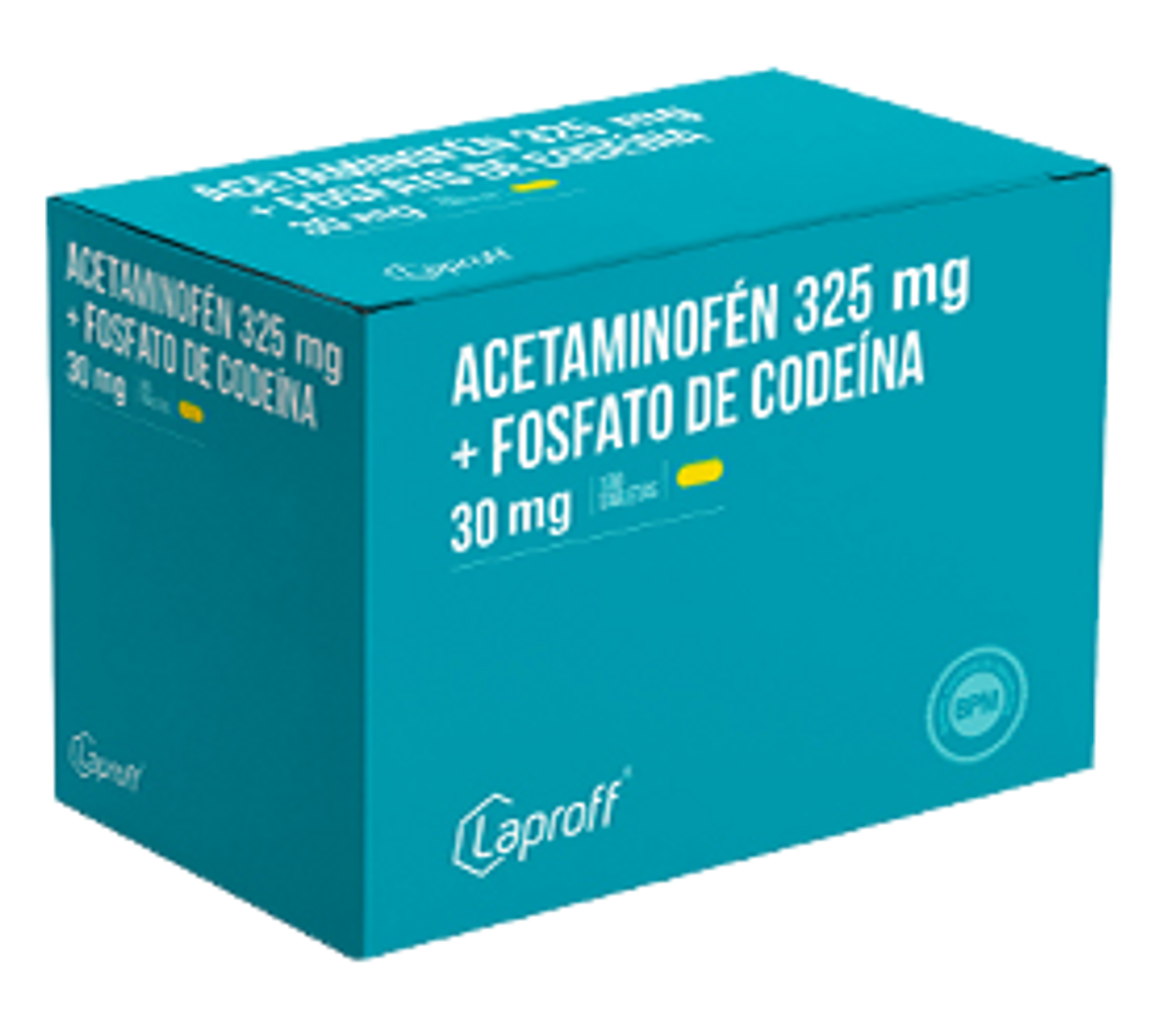 ACETAMINOFEN CODEINA 325/30MG LAPROFF SOB X 10 TAB