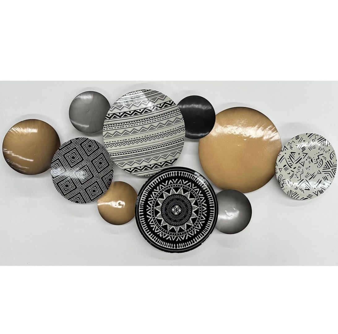 Cuadro para pared en latón.