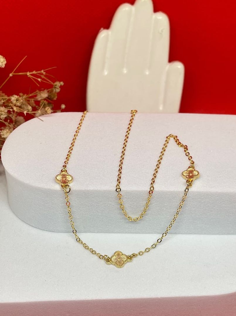 Cadena van cleef diamantada 47cm