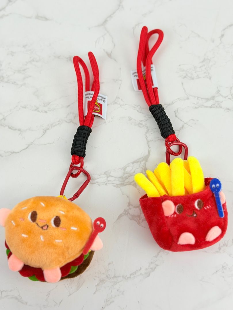 LLAVERO HAMBURGUESA - PAPITAS 