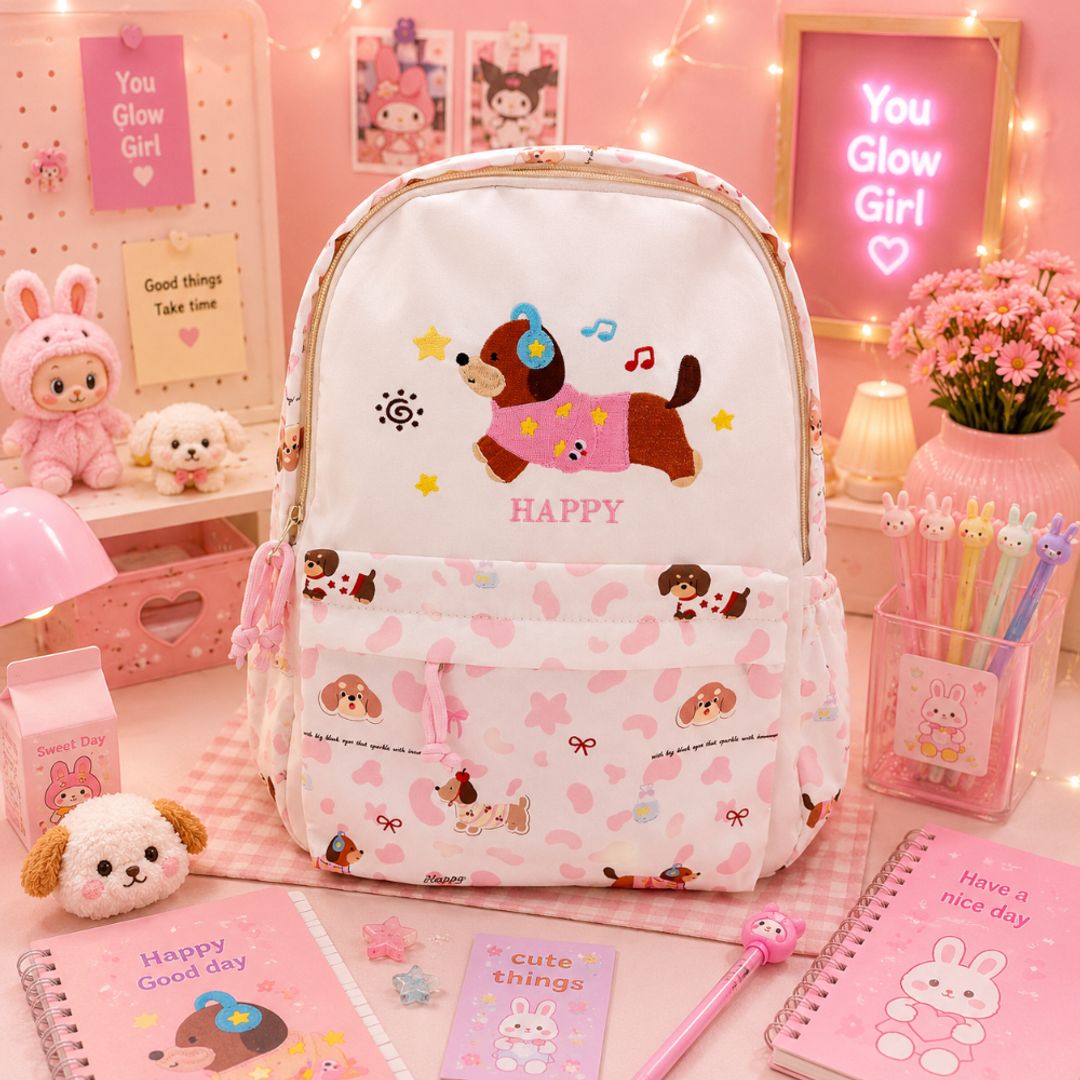 Morral happy Dog  