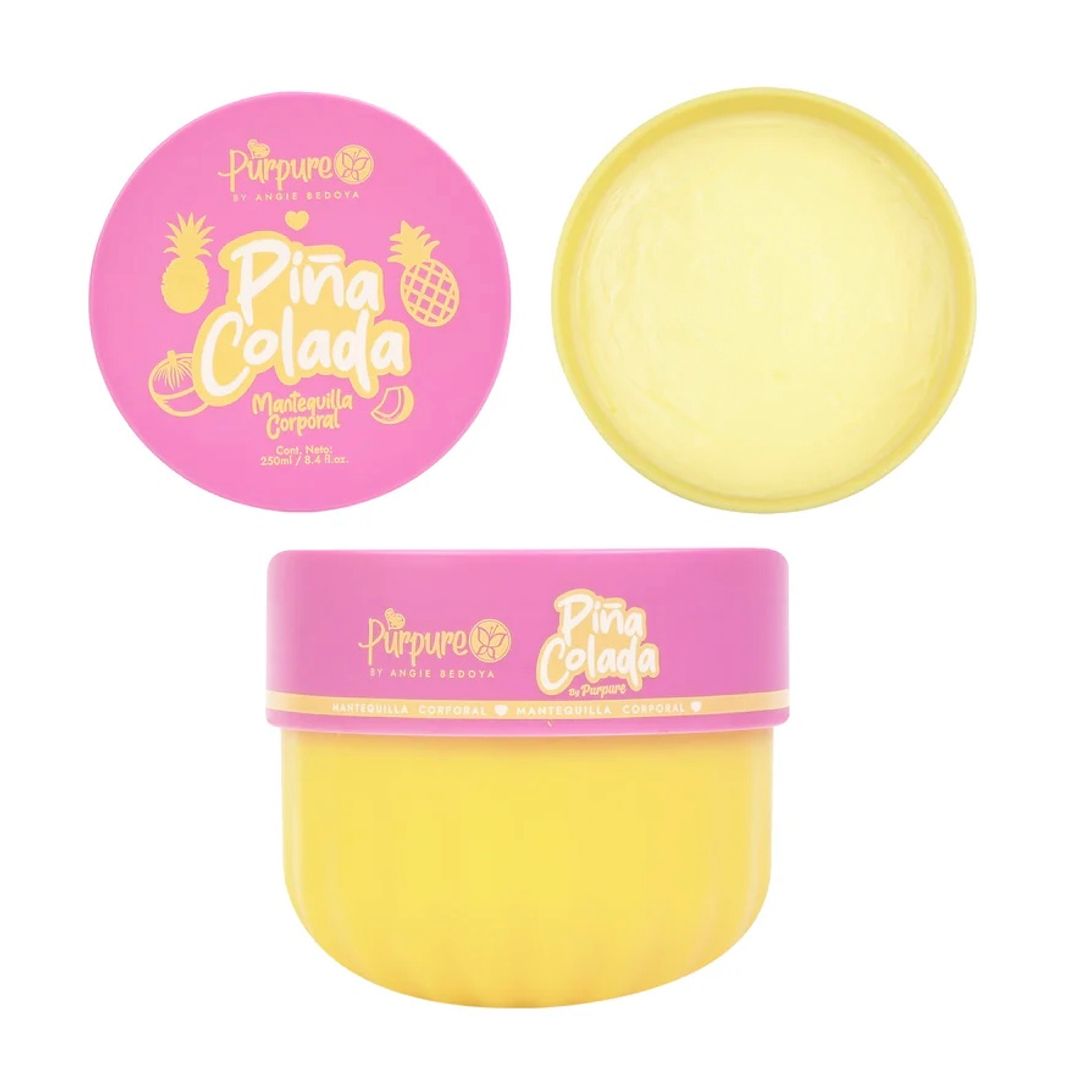 MANTEQUILLA CORPORAL PIÑA COLADA 250ML PURPURE