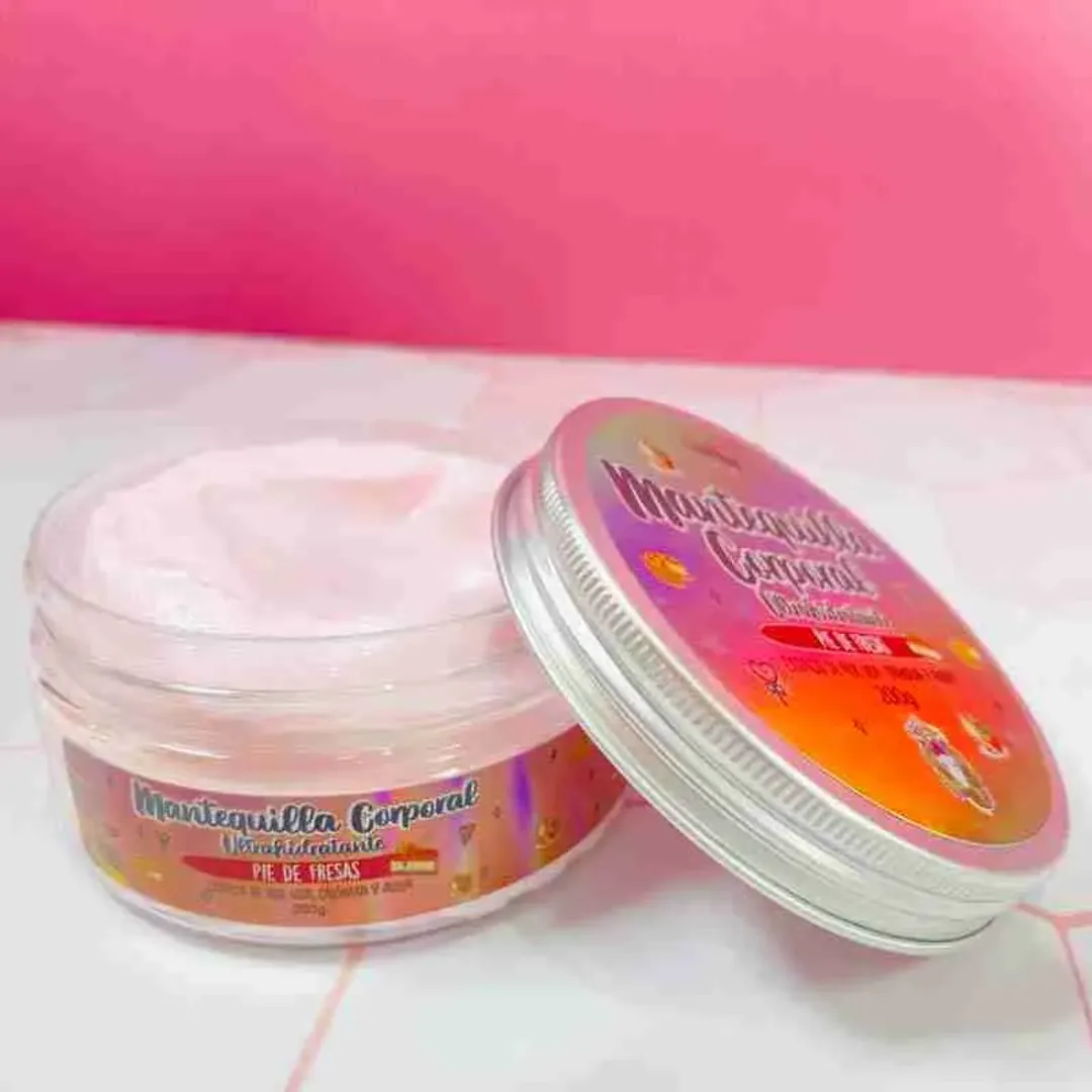 Mantequilla Corporal Pie de fresa