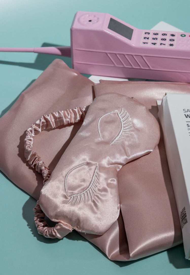 KIT SATIN PARA DORMIR 