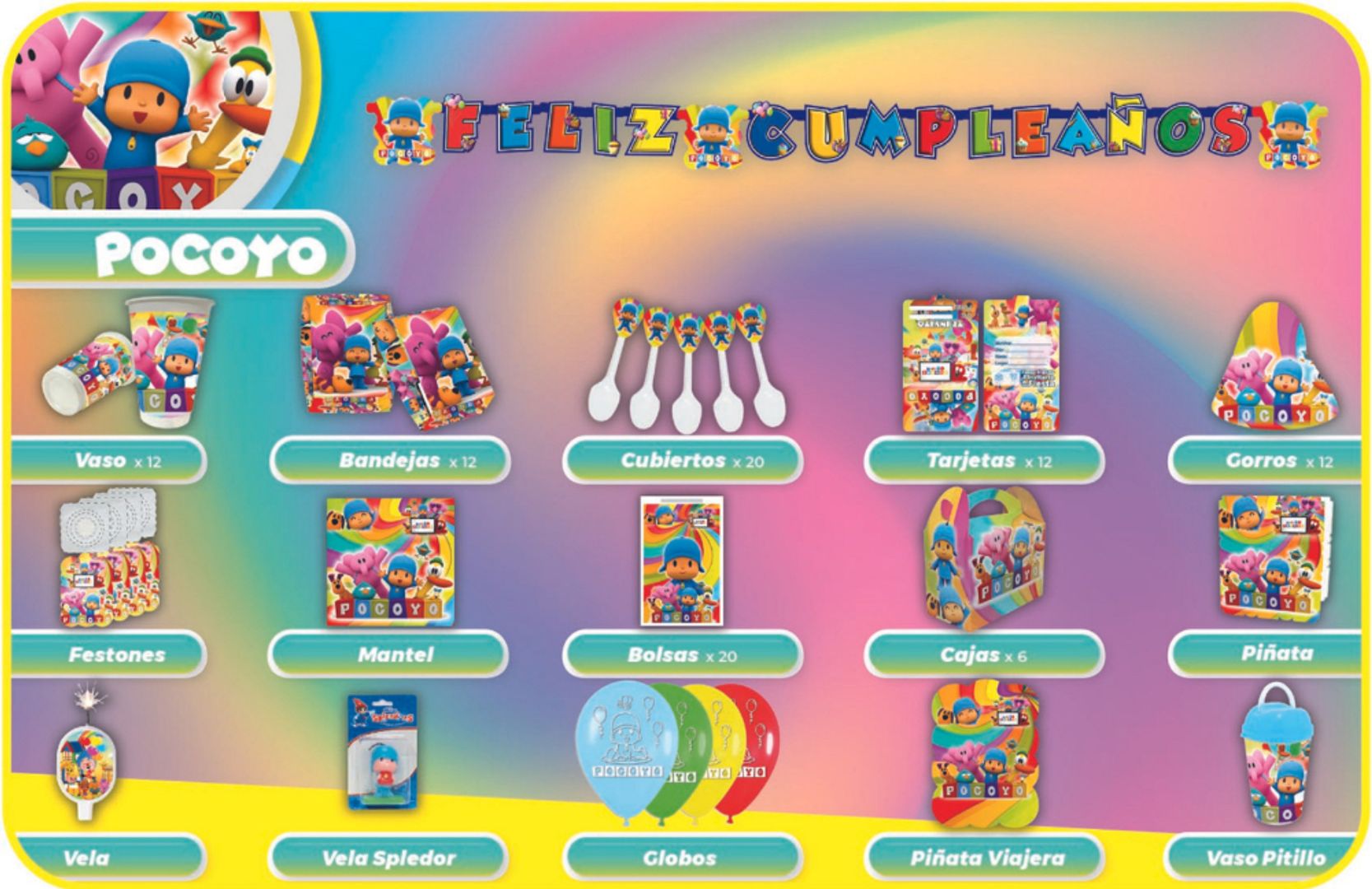 DECORACIÓN POCOYO