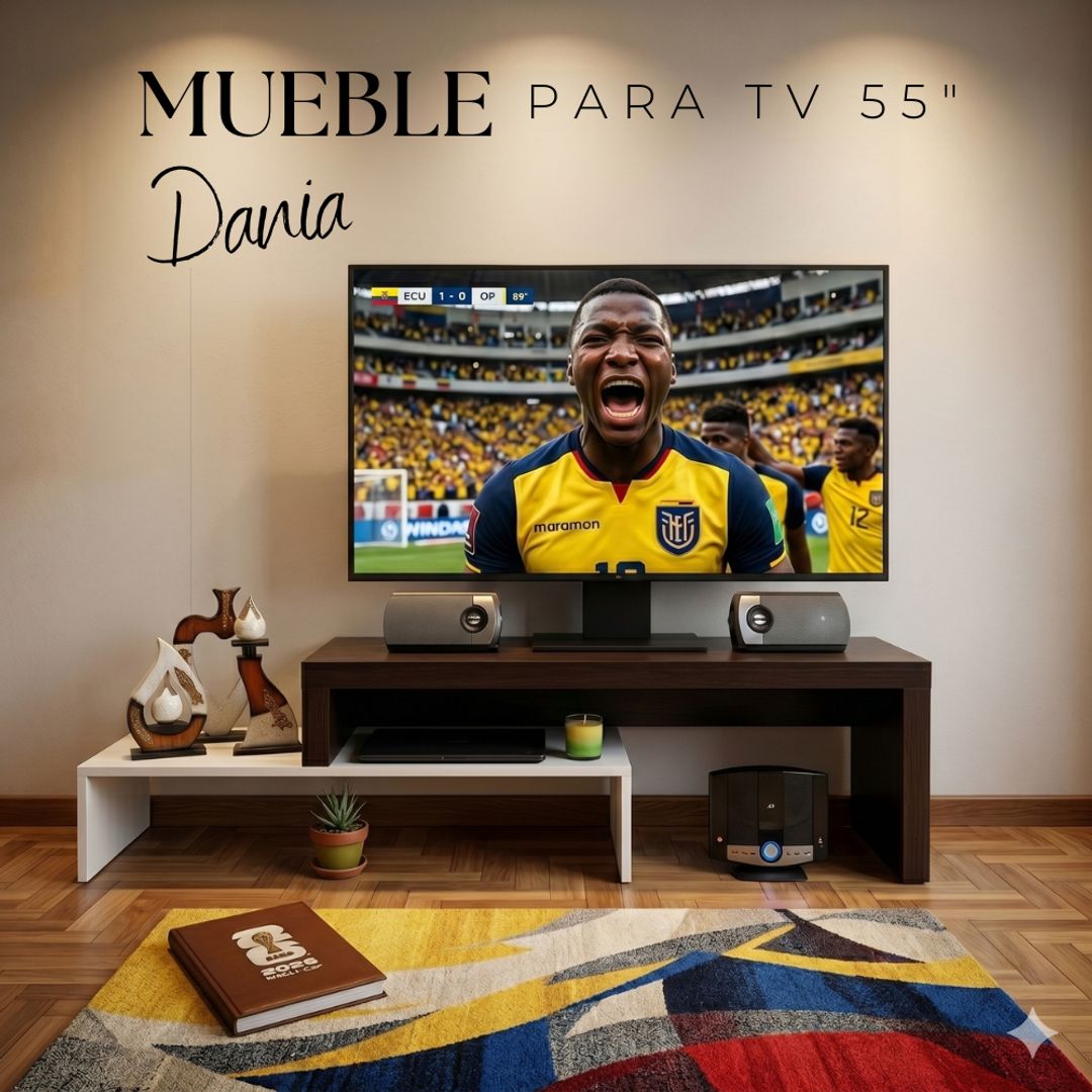 Muebles para TV - Mundial 2026 Escoge tu modelo, luego Clic en Agregar al Carrito