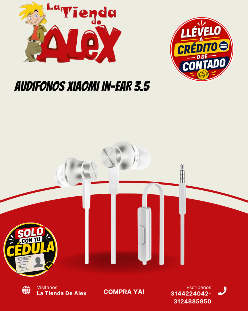 Audifonos Xiaomi In-Ear 3.5 
