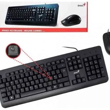Imagen del producto Combo Mouse y Teclado Genius USB