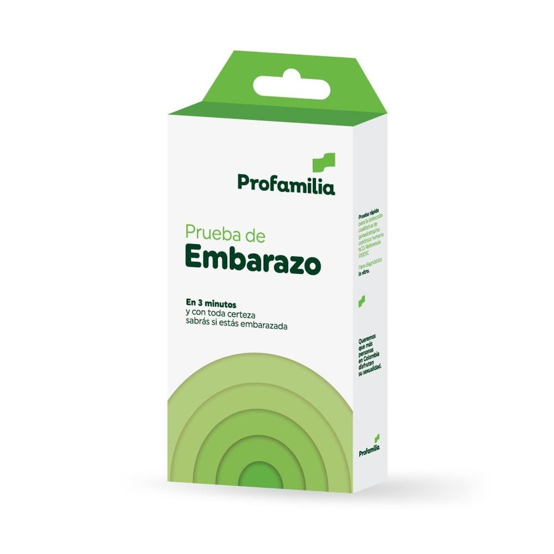 PROFAMILIA PRUEBA DE EMBARAZO UNIDAD