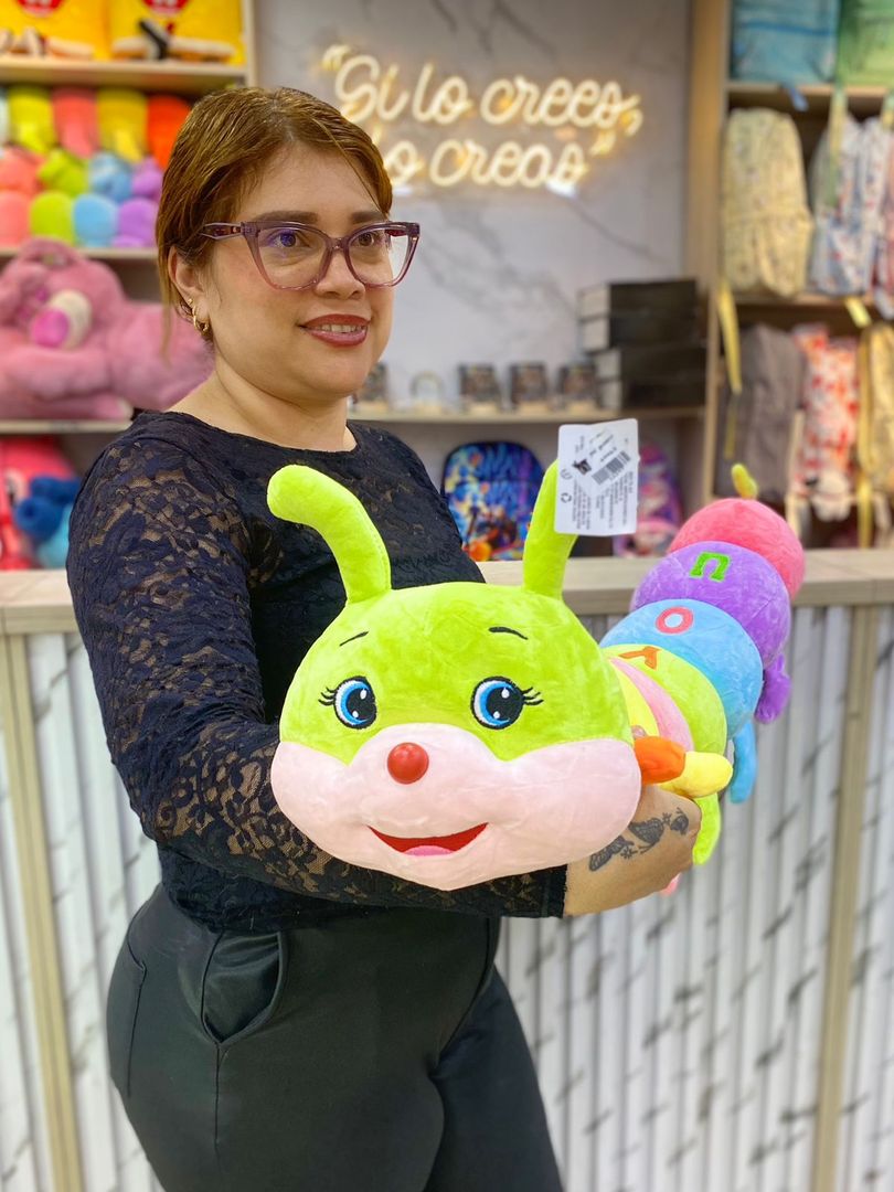 PELUCHE GUSANO PET YOU ( 85 CM ) 