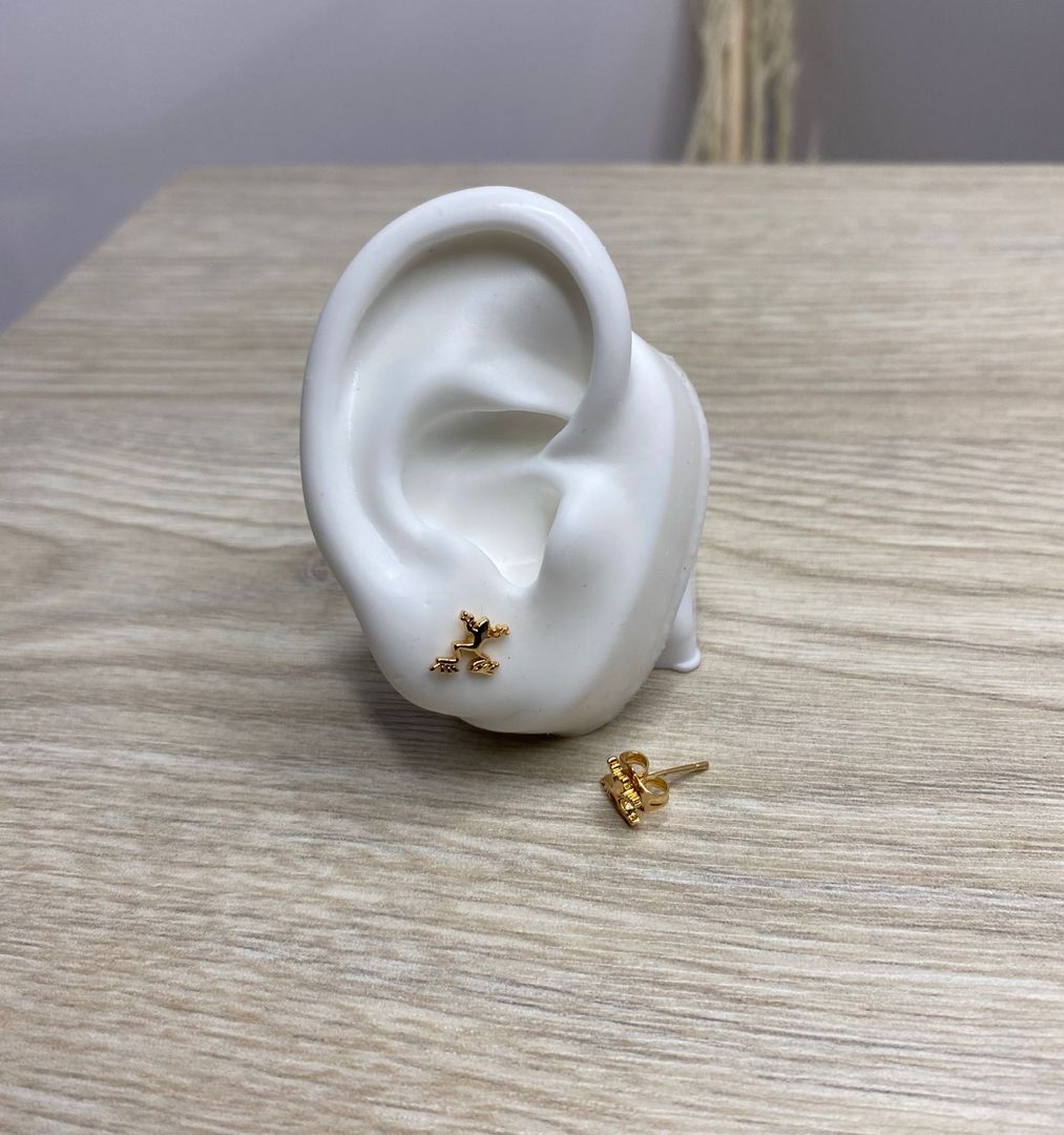 Topo ranita, oro rosa, covergold 