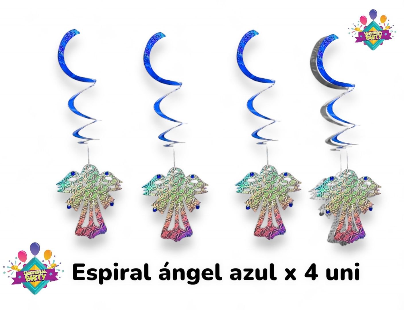 ESPIRAL ANGEL X 4 UNIDADES