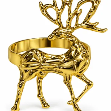 Imagen del producto ANILLO SERVILLETERO TIPO VENADO CROMADO