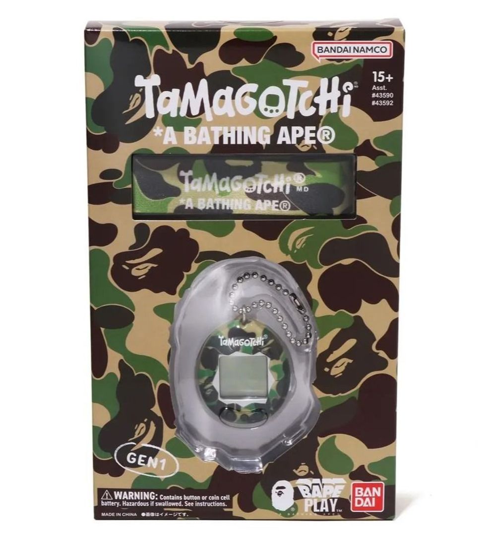 TAMAGOTCHI X BATHING APE