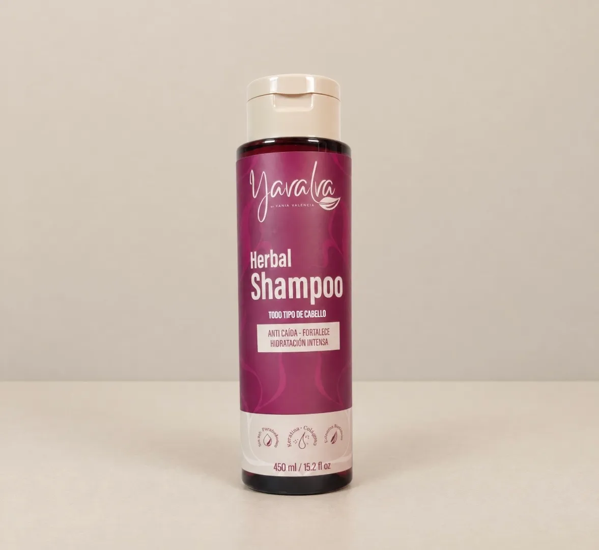 Shampoo Herbal Para todo tipo de Cabello 450 ml