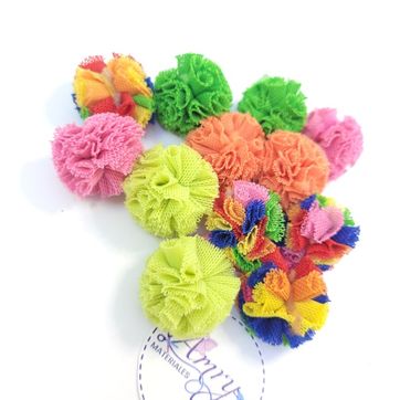 Imagen del producto 12 unid. Pompom 2.5cm  surtido 