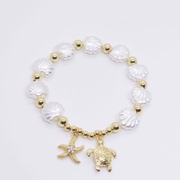 Imagen del producto PULSERA CONCHITA TORTUGA RODINADA
