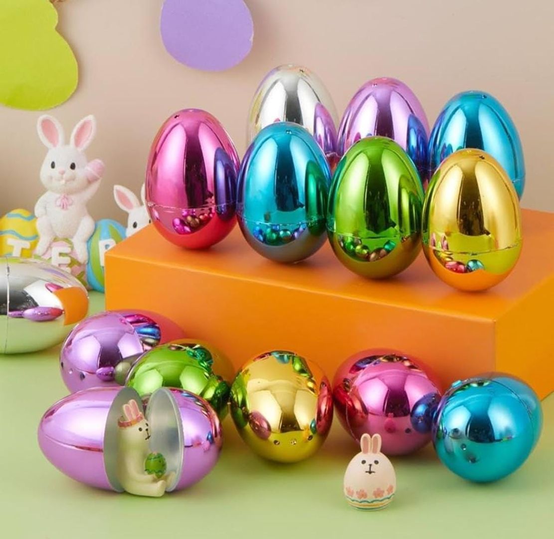 HUEVO PASCUA METALIZADO
