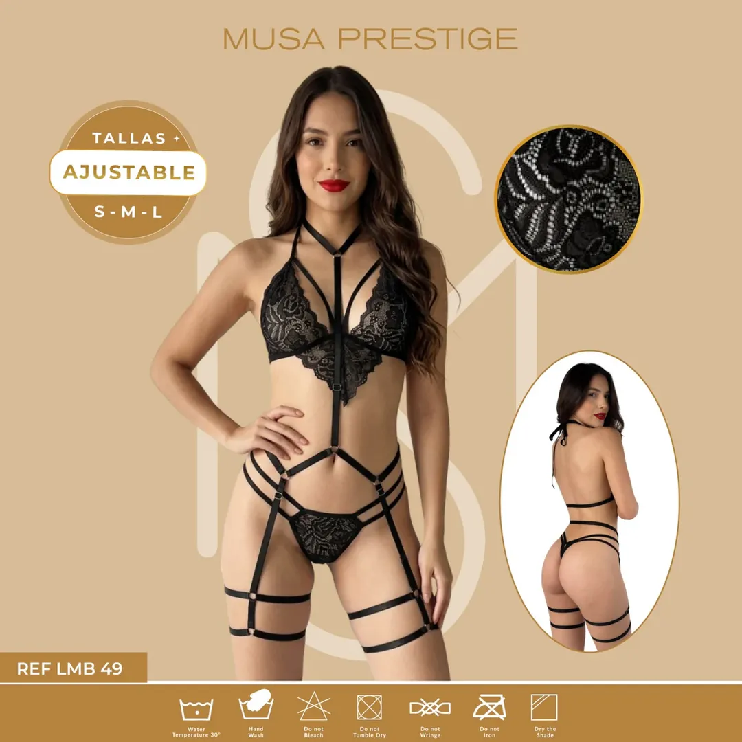CONJUNTO LIGERO NEGRO